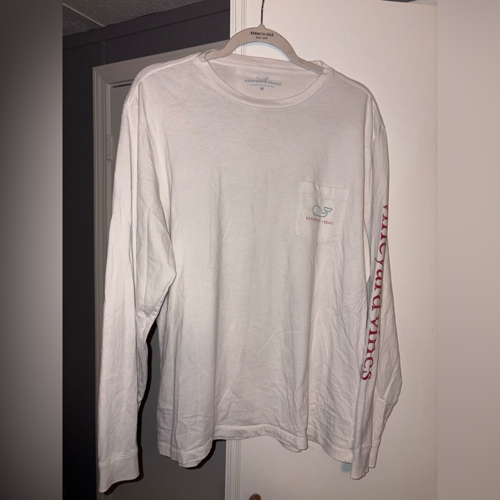 White Vineyard Vines Long Sleeve Men’s Shirt